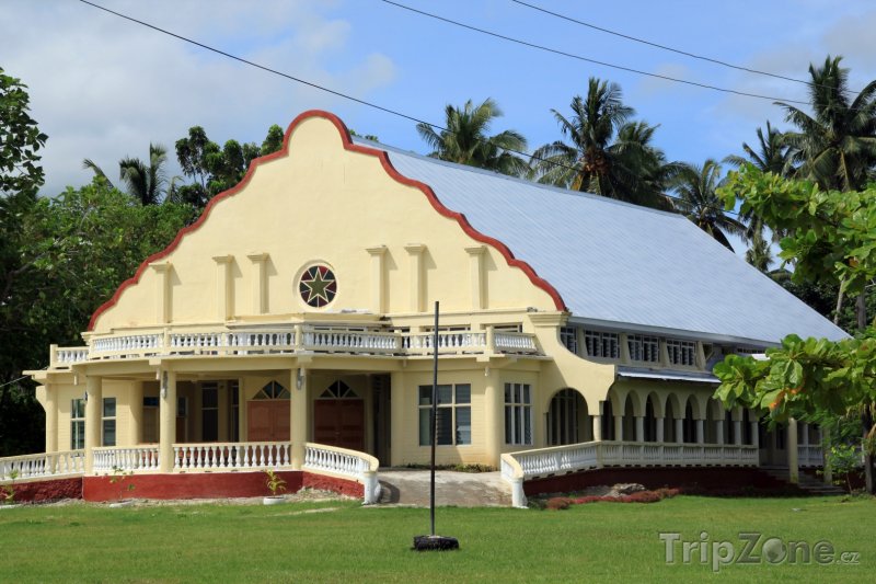Fotka, Foto Kostel na ostrově Savaii (Samoa)