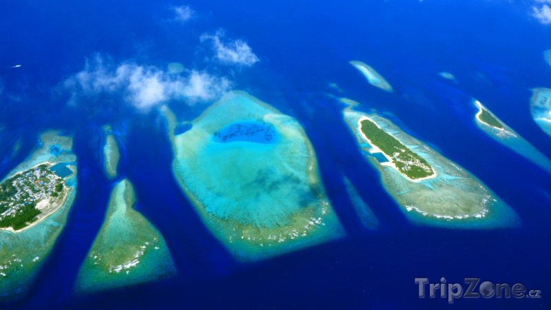 Fotka, Foto Maledivské atoly (Maledivy)