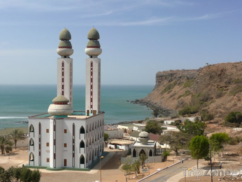 Fotka, Foto Mešita u města Dakar (Senegal)