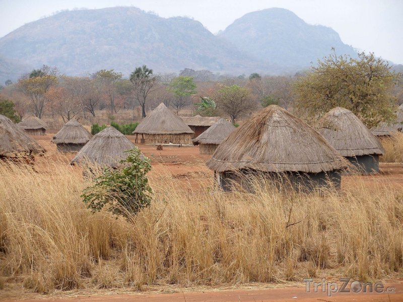 Fotka, Foto Mosambická vesnice (Mosambik)