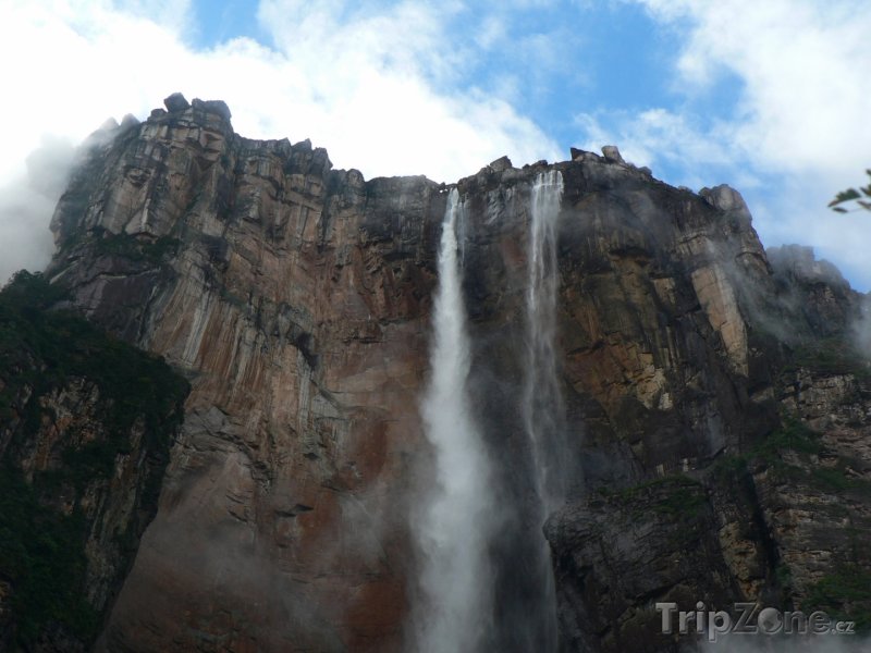 Fotka, Foto Nejvyšší vodopád světa Salto Ángel (Venezuela)