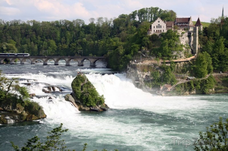 Fotka, Foto Neuhausen, vodopády na Rýnu (Švýcarsko)