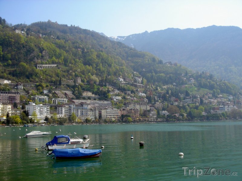 Fotka, Foto Obec Montreux v okerese Vevey (Švýcarsko)