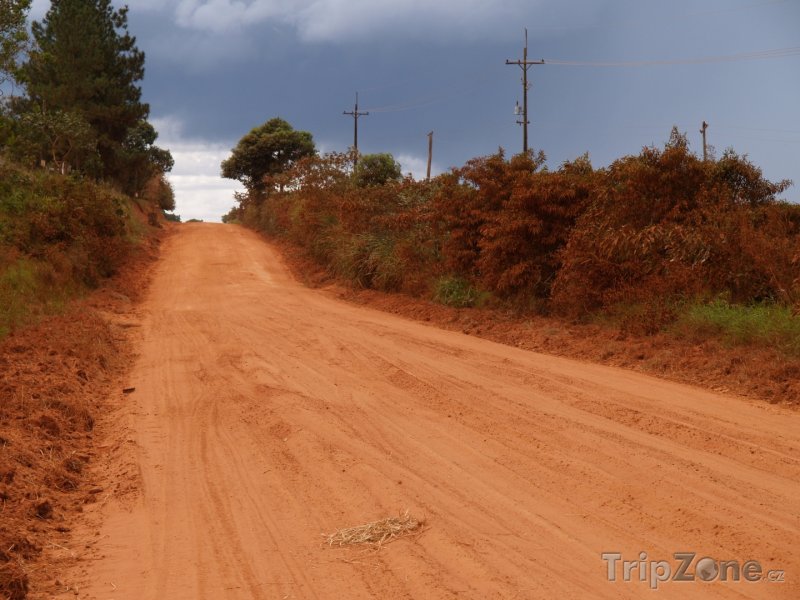 Fotka, Foto Okresní cesta na venkově (Paraguay)