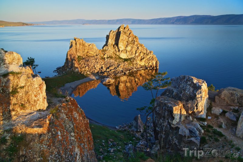Fotka, Foto Ostrov ostrov Oľchon na bajkalském jezeře (Rusko)