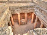 Pafos, podzemní sloupy v Královských hrobkách