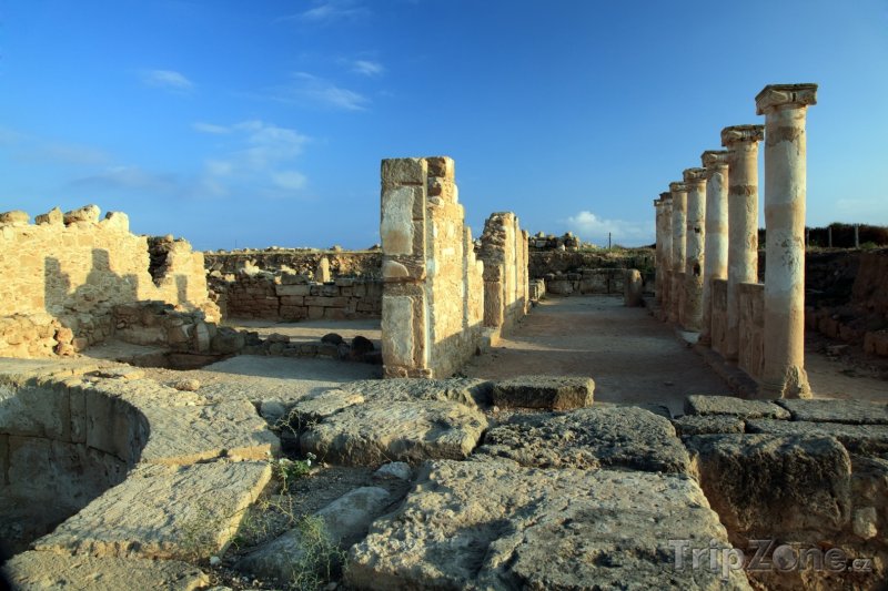 Fotka, Foto Pafos, římské ruiny (Kypr)