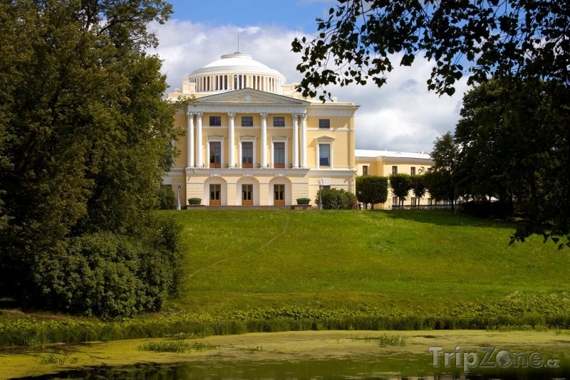 Fotka, Foto Palác Pavlovsk v Petrohradu (Rusko)