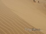Písečné duny v národním parku Médanos de Coro