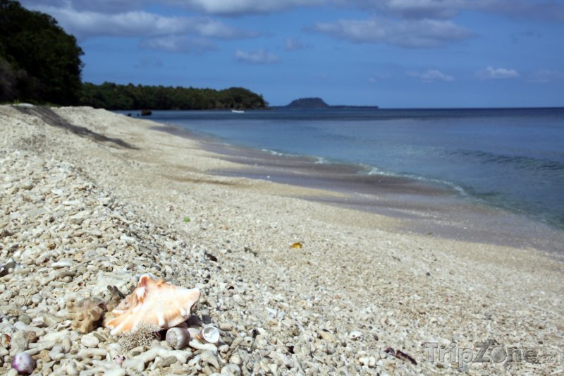 Fotka, Foto Pláž Eratap na ostrově Efate (Vanuatu)