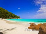 Pláž na ostrově Praslin