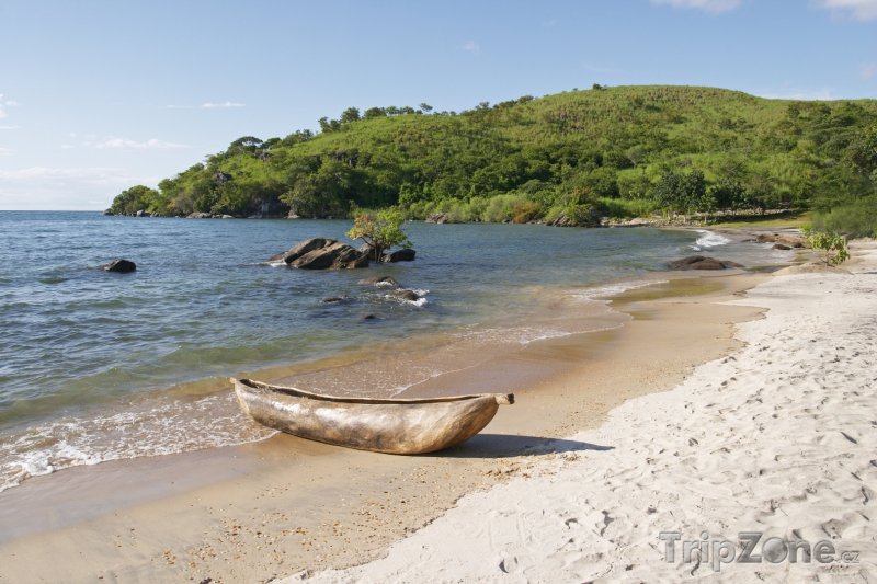 Fotka, Foto Pláž v Makuzi Bay (Malawi)