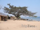 Pobřeží jezera Malawi