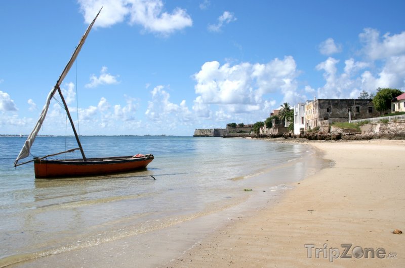 Fotka, Foto Pobřeží Mosambického ostrova (Mosambik)