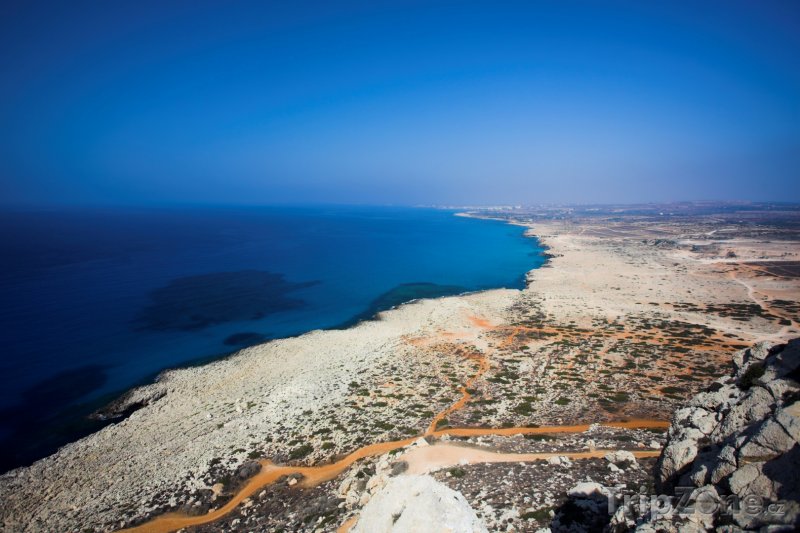 Fotka, Foto Pobřeží mysu Cape Greco (Kypr)