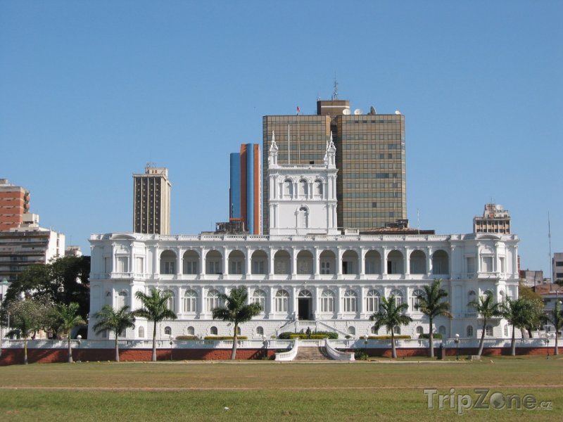 Fotka, Foto Prezidentský palác v Asunciónu (Paraguay)