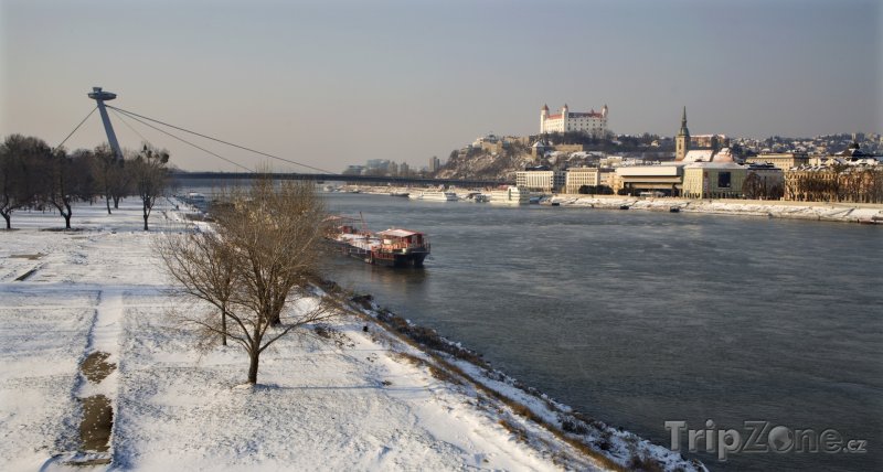 Fotka, Foto Řeka Dunaj v Bratislavě (Slovensko)