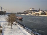 Řeka Dunaj v Bratislavě