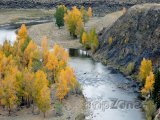 Řeka v poušti Gobi