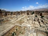Ruiny v městečku Baalbek