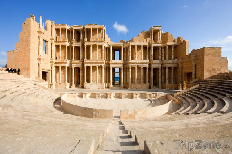 Fotka, Foto Sabratha, divadlo (Libye)