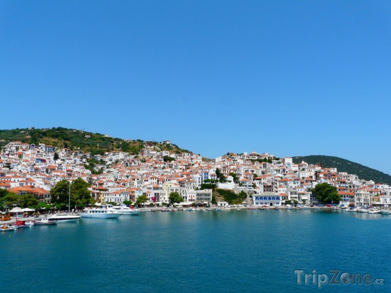 Fotka, Foto Skopelos, městečko Glossa (Řecko)