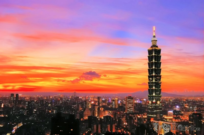 Fotka, Foto Tchaj-pej 101 v noci (Tchaj-wan)