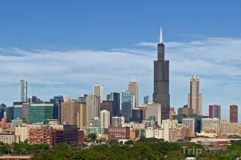 Fotka, Foto Willis Tower v Chicagu (USA)