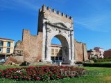 Augustova brána v Rimini