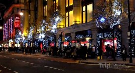 Londýn, vánoční Oxford Street