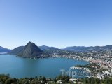 Město Lugano a Luganské jezero