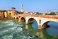 Most Svatého Petra přes řeku Adige