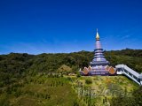Pagoda na hoře Doi Inthanon