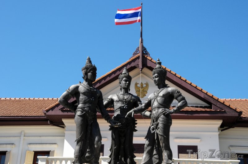Fotka, Foto Památník Tří králů (Chiang Mai, Thajsko)