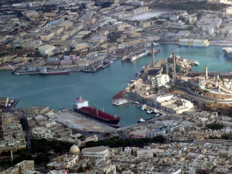Fotka, Foto Panorama města Marsa (Malta)