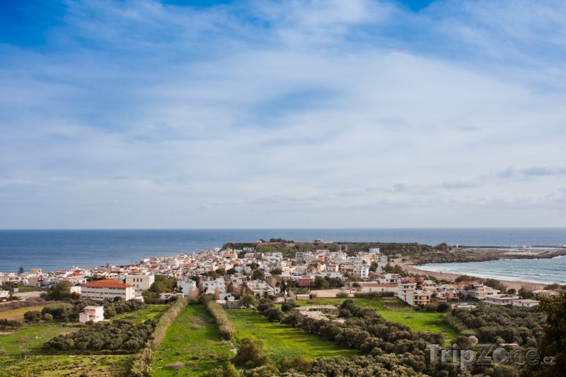 Fotka, Foto Panorama města Paleochora (Řecko)