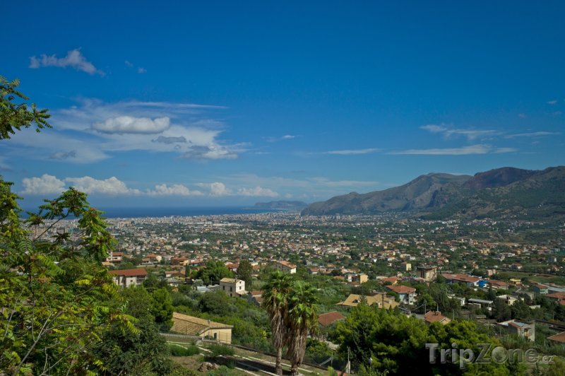 Fotka, Foto Panorama města (Palermo, Itálie)