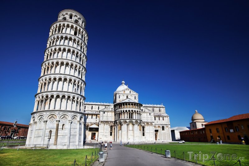 Fotka, Foto Pisa, Šikmá věž na Náměstí zázraků (Itálie)