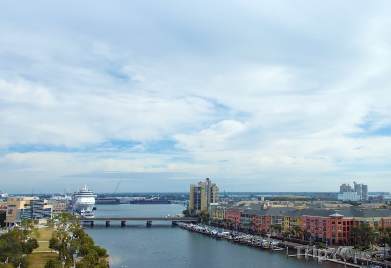 Fotka, Foto Pohled na Port of Tampa (Tampa, USA)