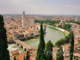 Pohled na řeku Adige