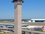 Řídící věž na Tampa International Airport