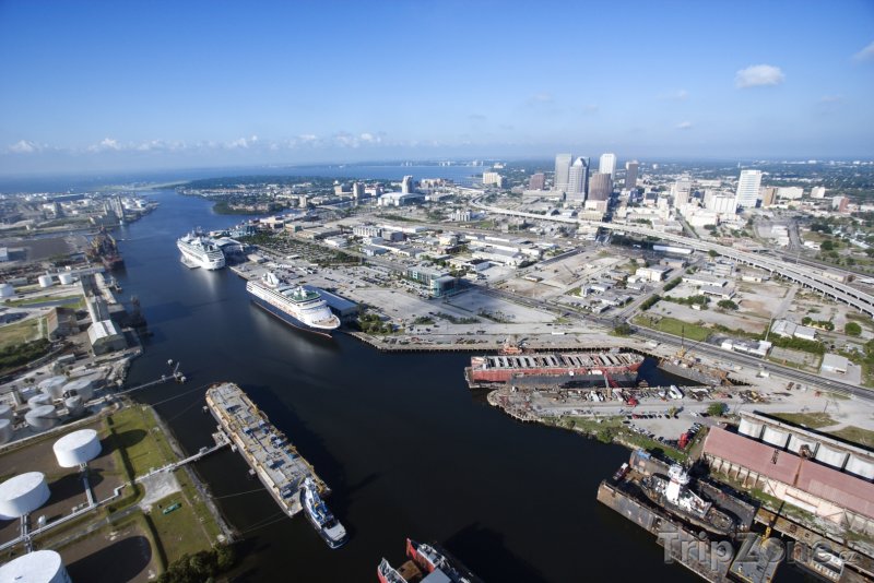 Fotka, Foto Tampa Bay panorama (Tampa, USA)