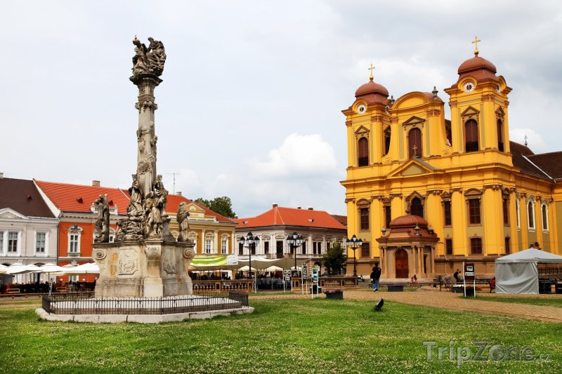 Fotka, Foto Temešvár, náměstí Piaţa Unirii (Rumunsko)