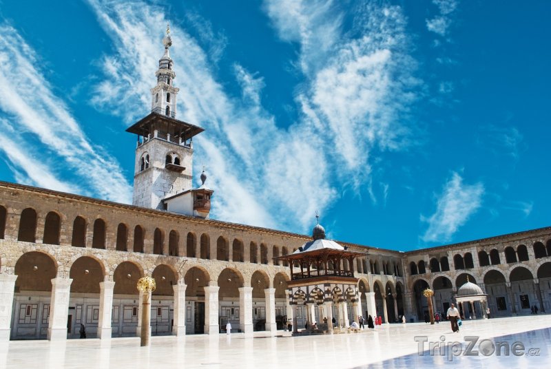Fotka, Foto Umajjovská mešita v Damašku