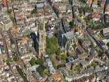 Utrecht, pohled na věž Domtoren