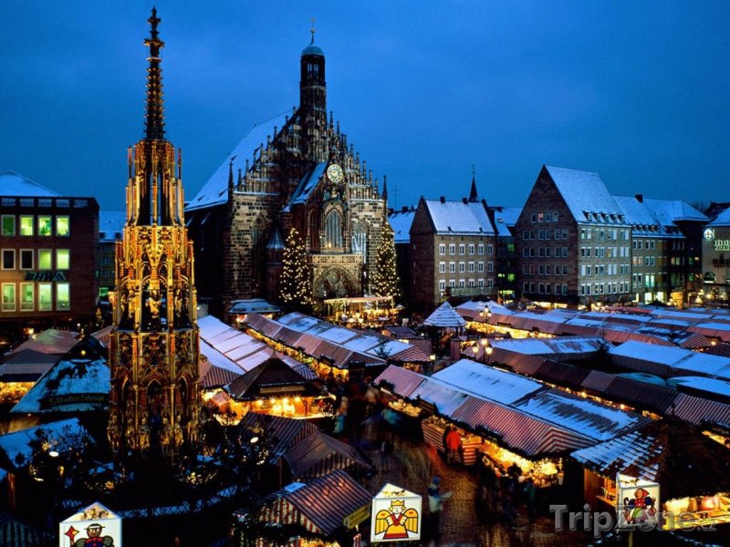 Fotka, Foto Vánoční trhy v Norimberku