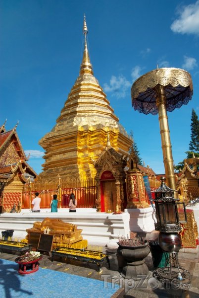 Fotka, Foto Wat Phrathat Doi Suthep (Chiang Mai, Thajsko)