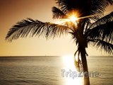 Západ slunce nad Key Biscayne