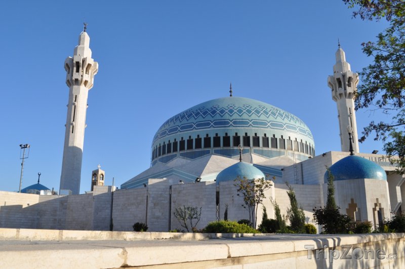 Fotka, Foto Ammán, mešita krále Abdalláha I. (Jordánsko)