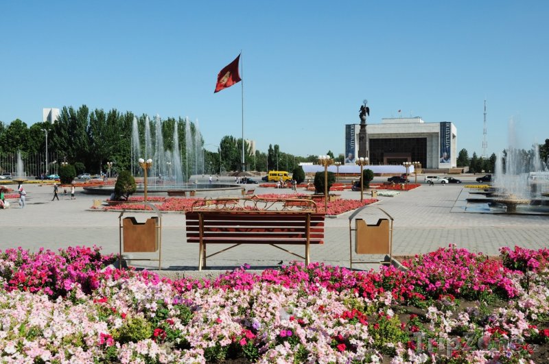 Fotka, Foto Biškek, náměstí Ala-Too